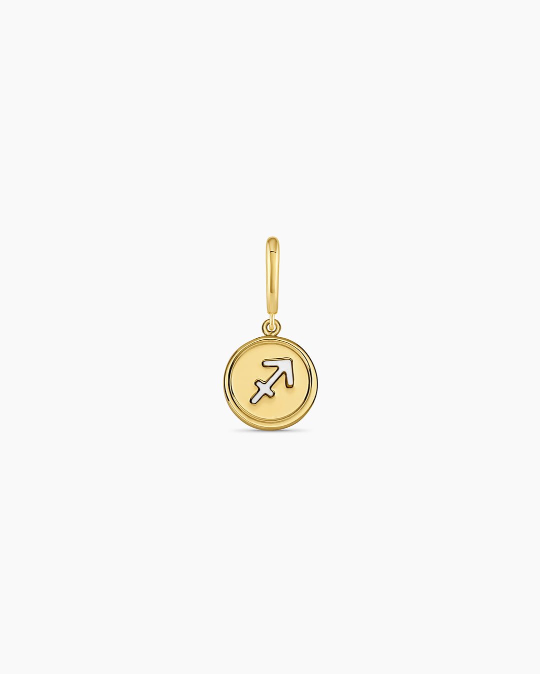 Zodiac Parker Charm || option::18k Gold Plated, Sagittarius