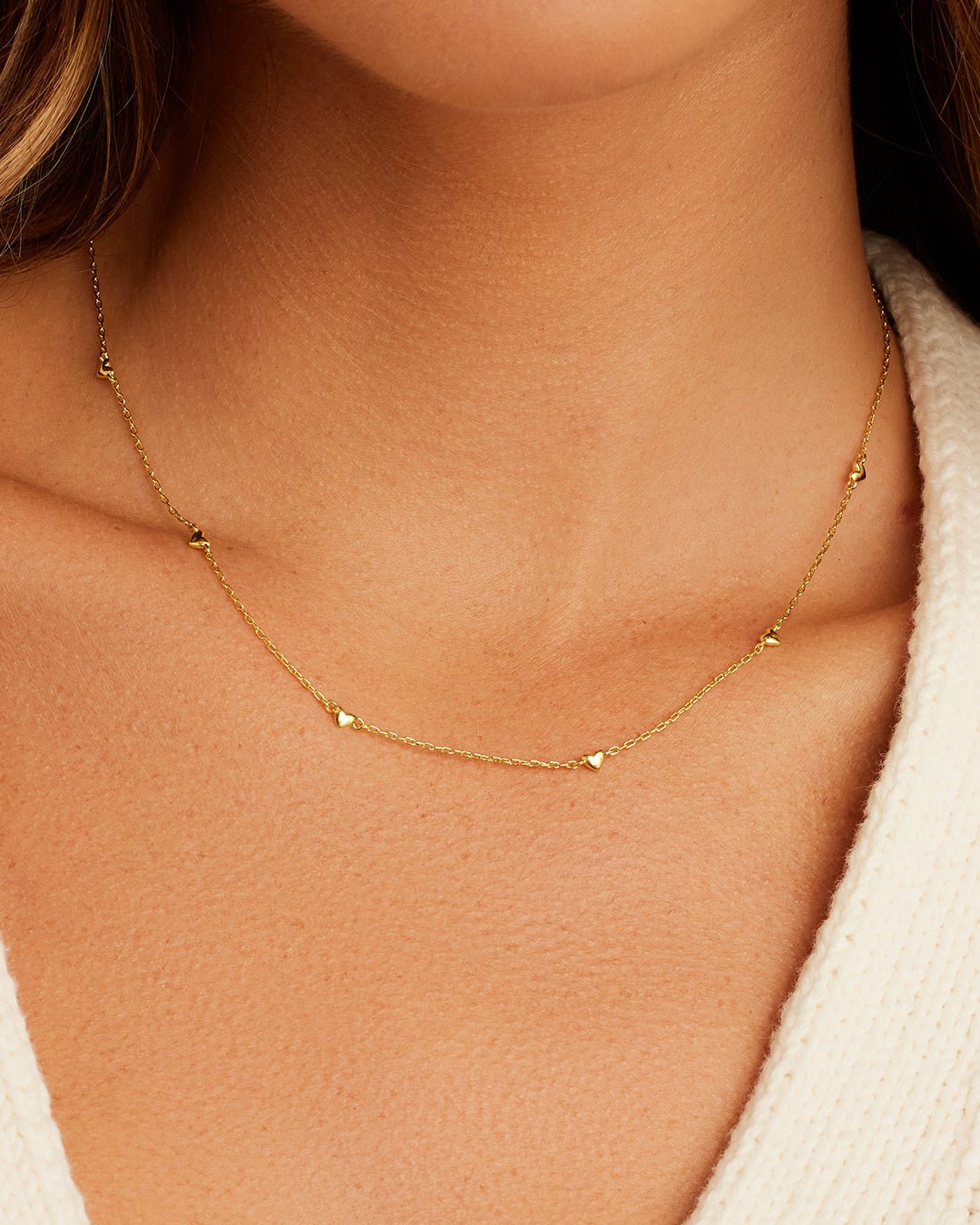 Amour Necklace || option::Gold Plated