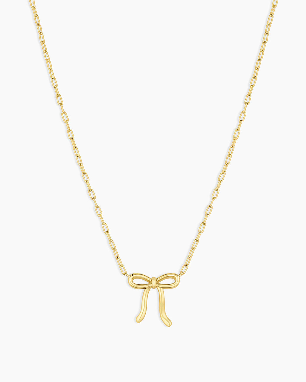 Put a Bow on it Necklace || option::18k Gold Plated