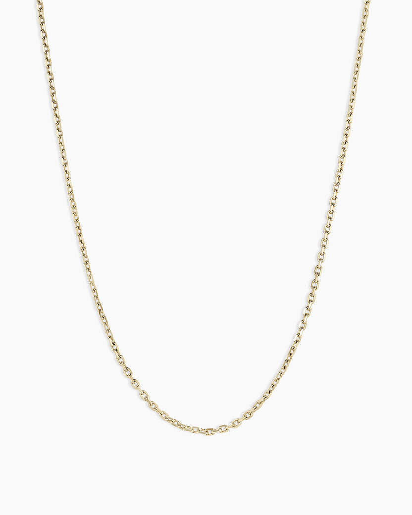 14k Gold Delicate Necklace Link Chain | gorjana