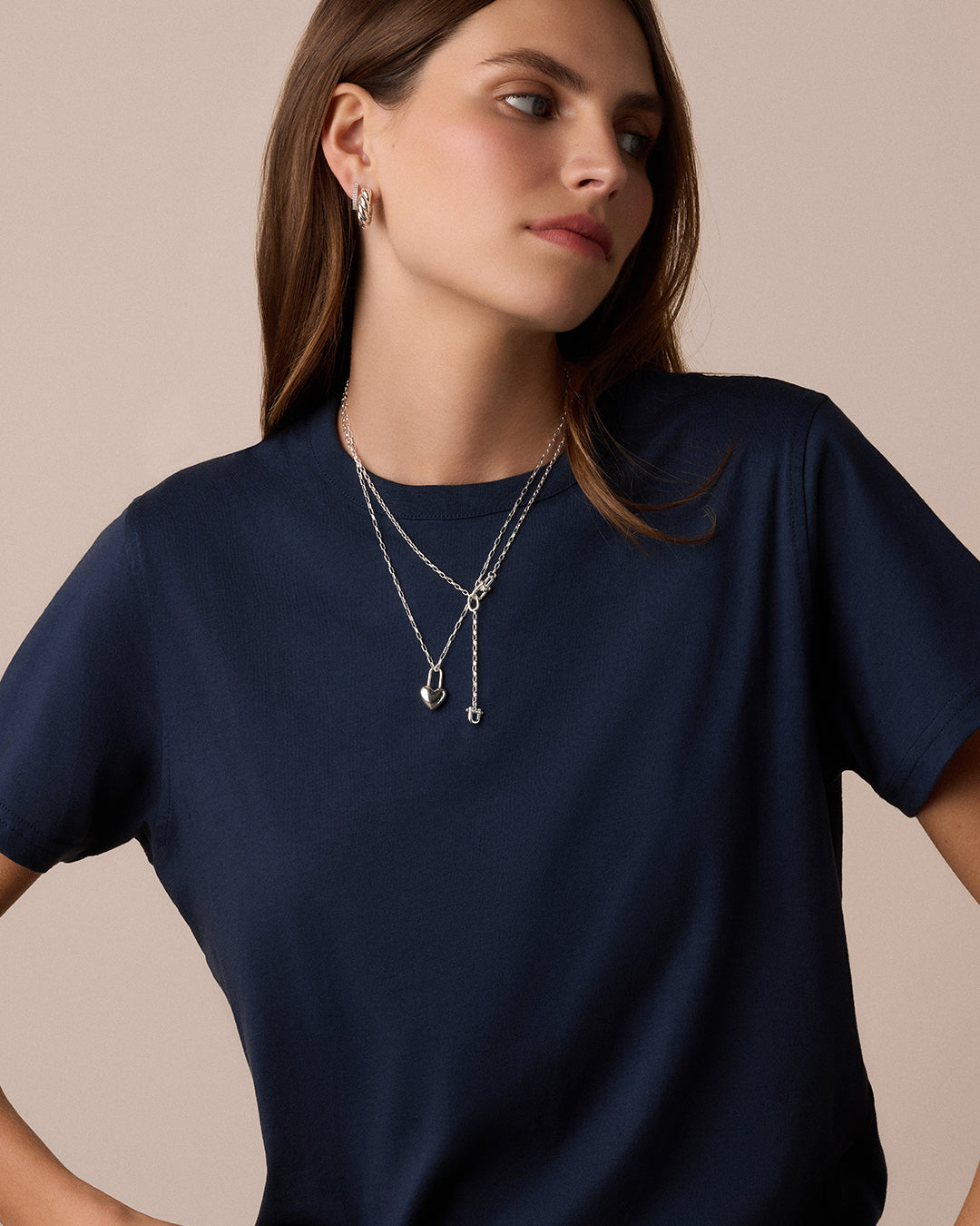 Crew Helium Hoops || option::Silver Plated