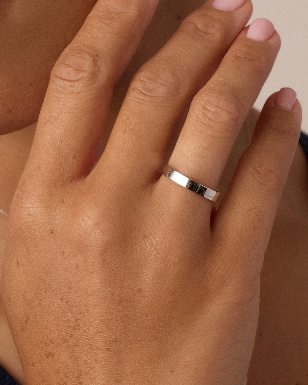 14k Gold Rose Ring || option::14k Solid White Gold