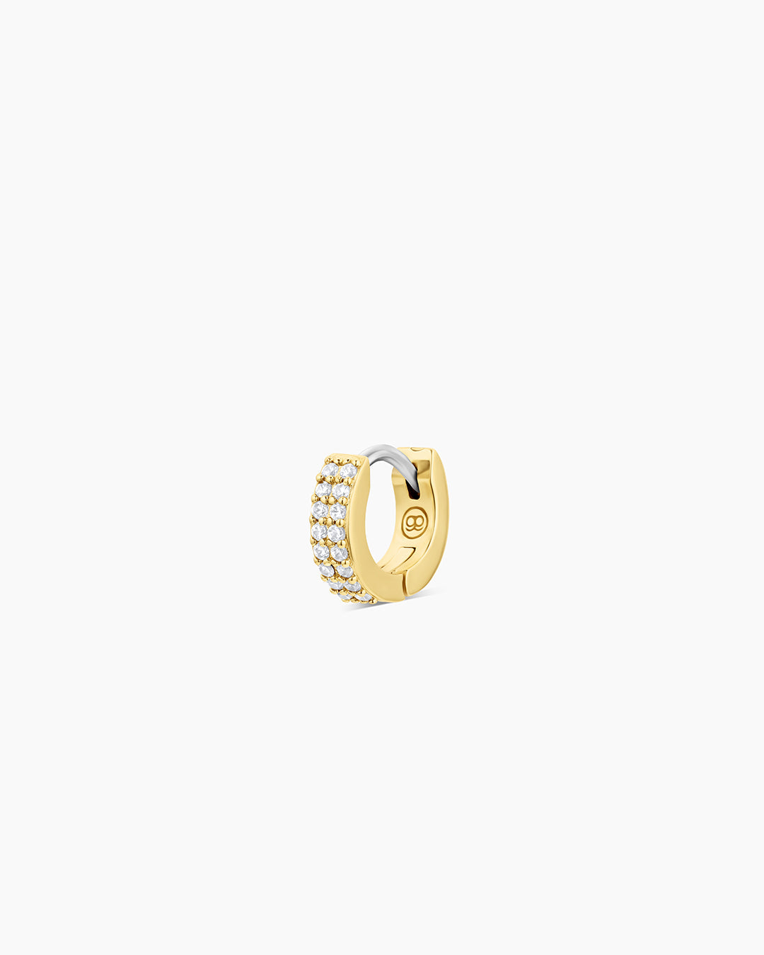 Gorjana Candice Rose Gold Shimmer Ring - Size 6, Cubic Zirconia Detail, Stackable Dainty Ring