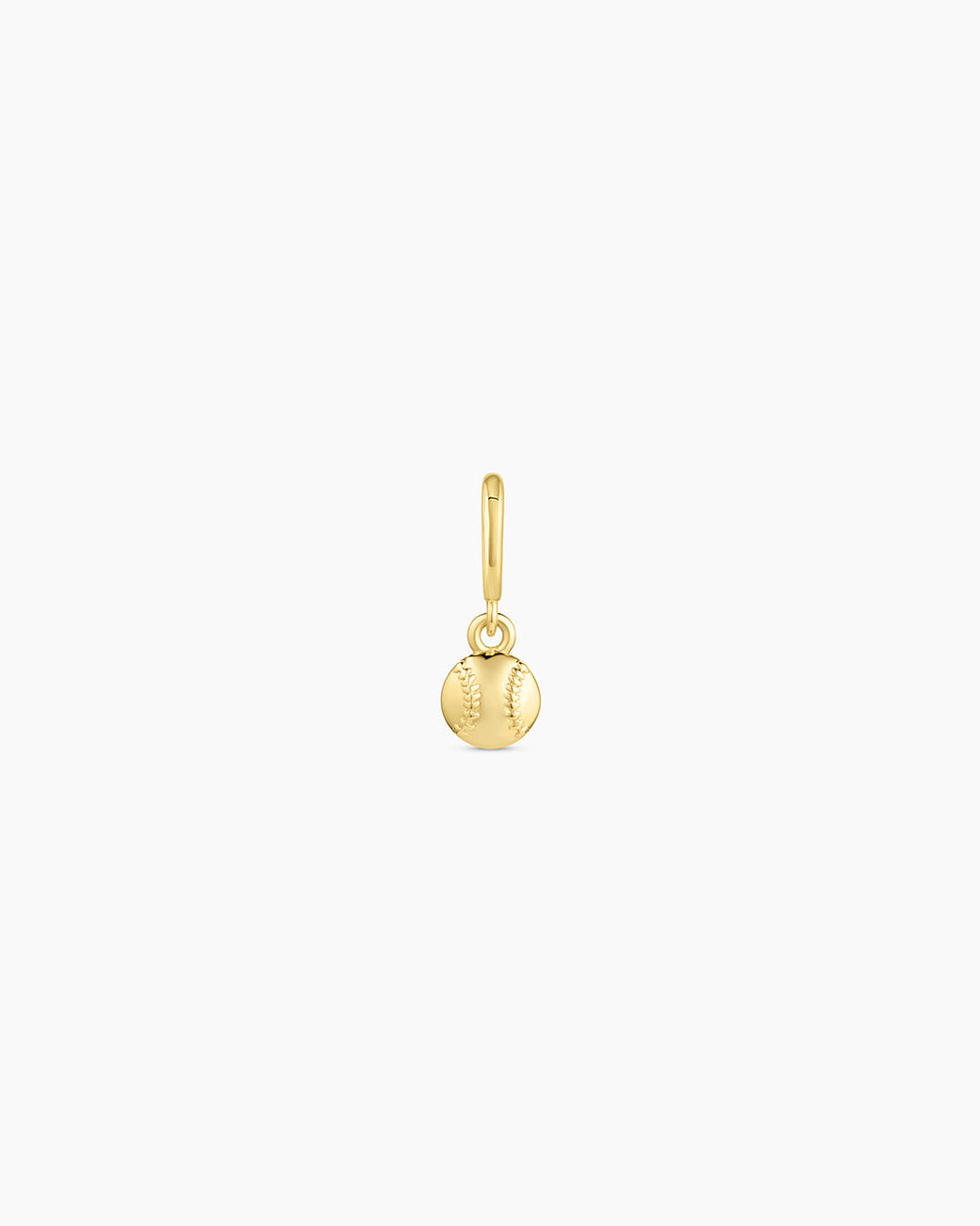 Varsity Parker Charm || option::18k Gold Plated, Baseball