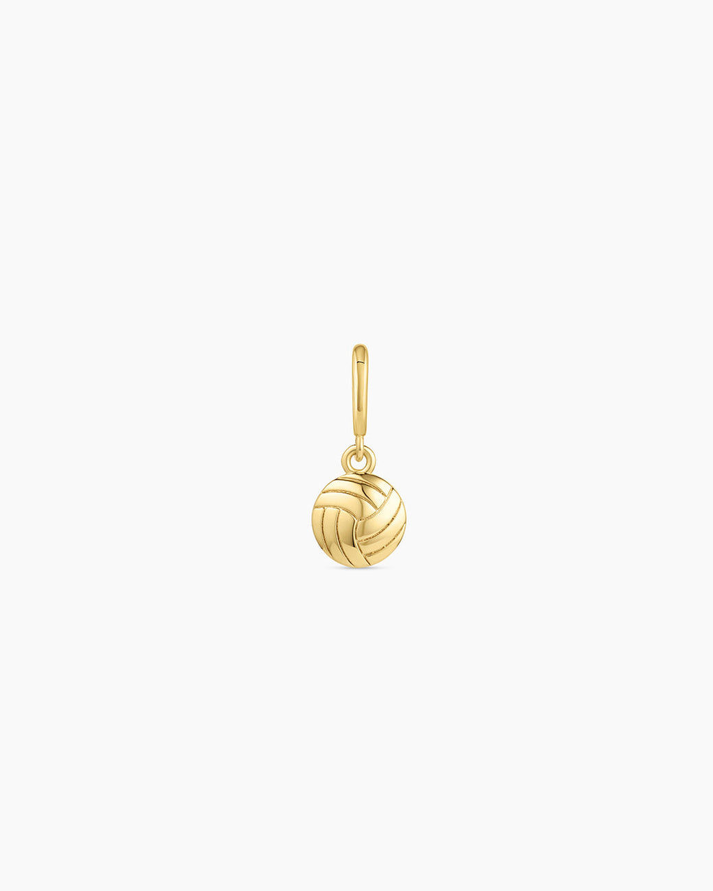 Varsity Parker Charm || option::18k Gold Plated, Volleyball