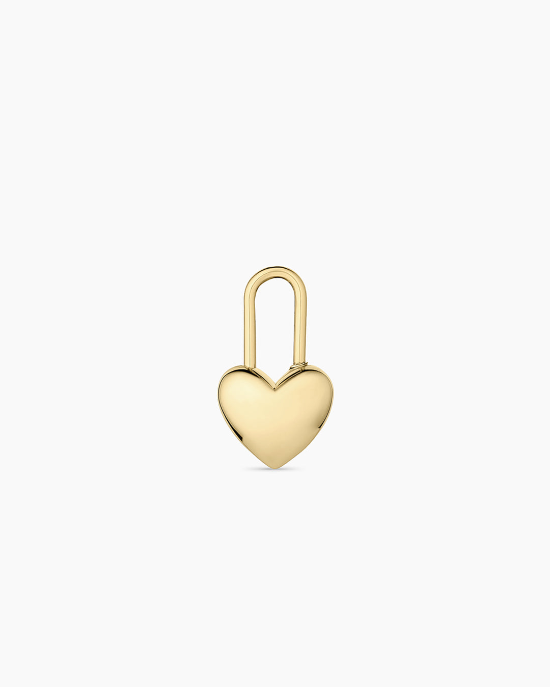 Gorjana Heart Padlock Charm