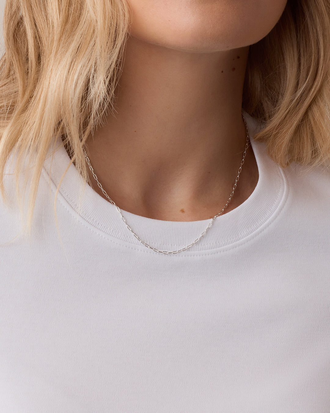 Ollie Delicate Necklace || option::Silver Plated