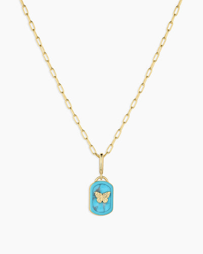 Power Gemstone Parker Charm Necklace Healing