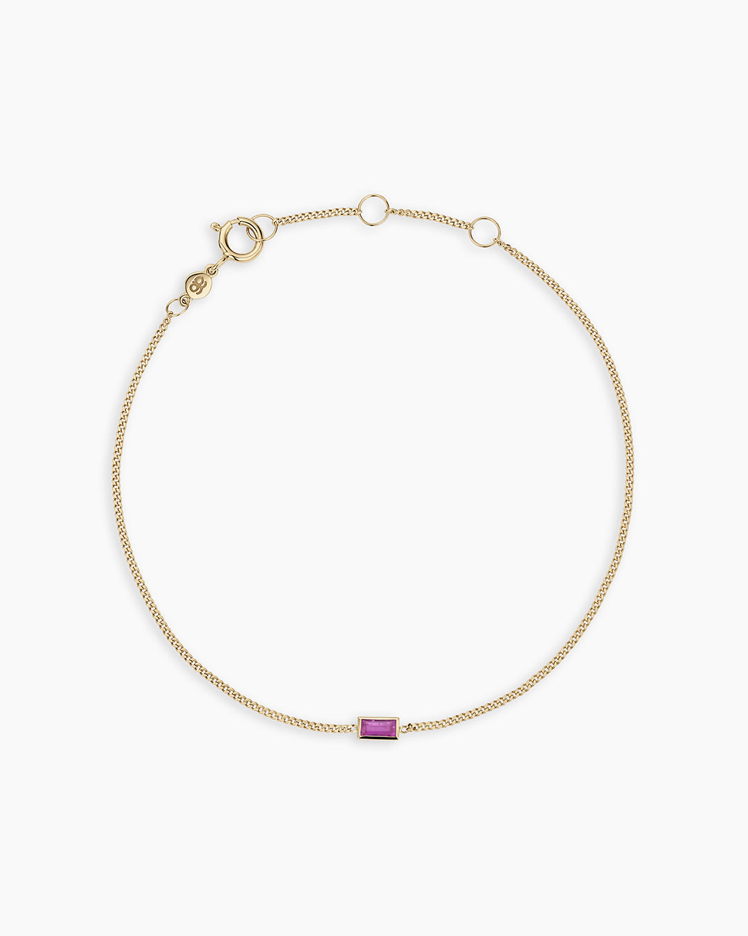 14k Gold Wilder Birthstone Bracelet
