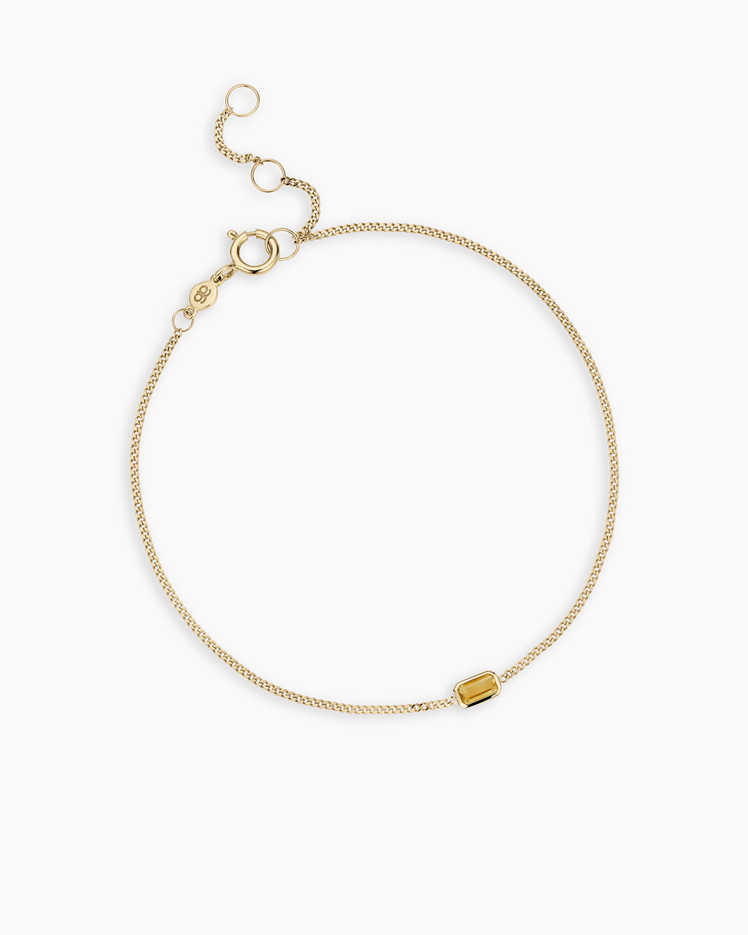14k Gold Wilder Birthstone Bracelet