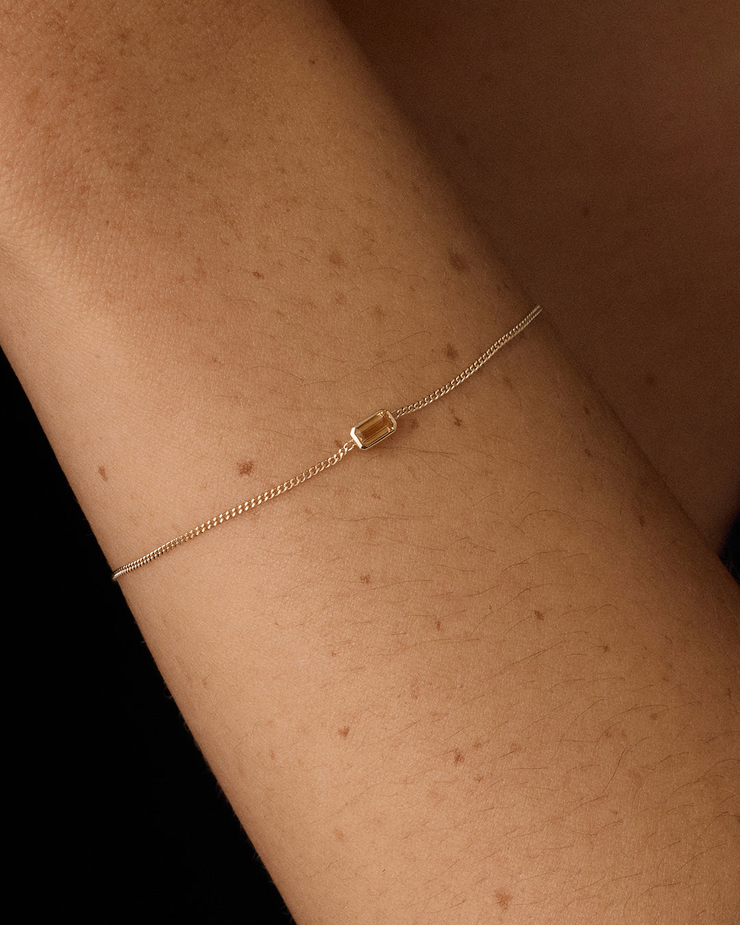 14k Gold Wilder Birthstone Bracelet