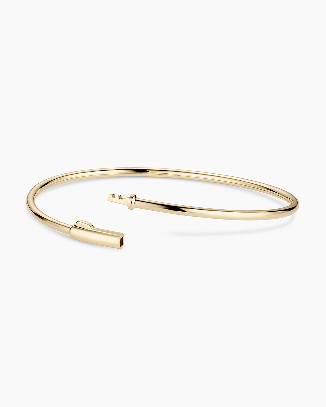 14k Gold Everyday Cuff  || option::14k Solid Gold, 7 in. 