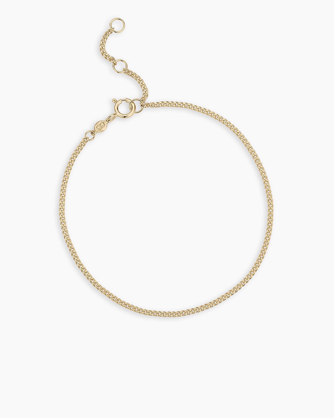 14k Gold Wilder Mini Bracelet || option::14k Solid Gold