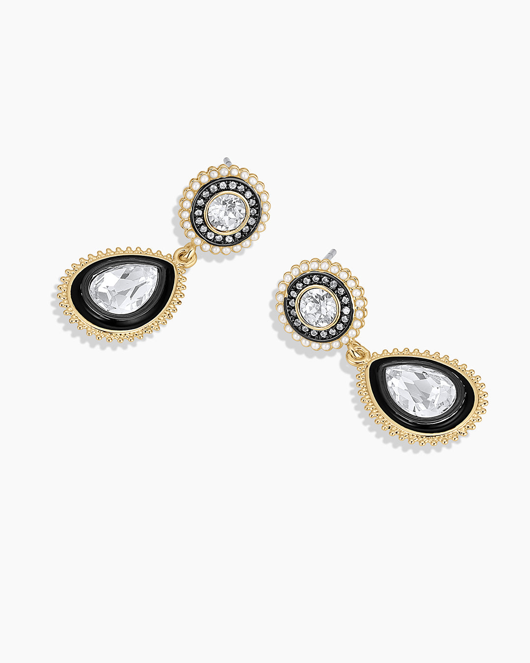 Vintage Drop Earrings || option::18k Gold Plated