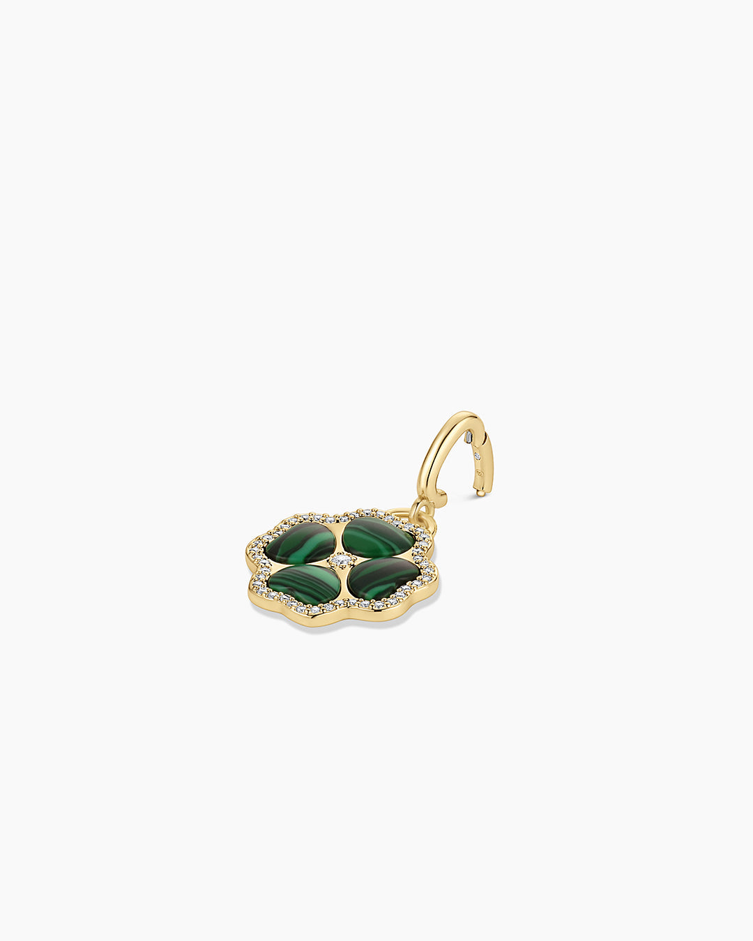 Vintage Clover Parker Charm || option::18k Gold Plated