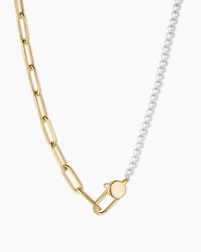 Florence Pearl Chain Necklace