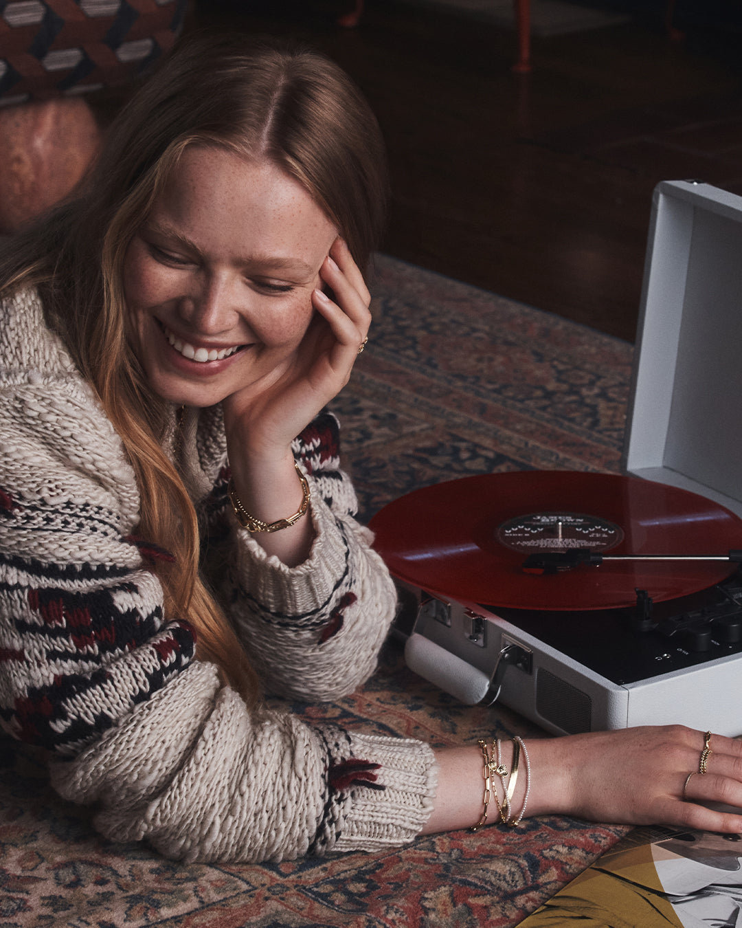 Pearl Vintage Heart Alphabet Bracelet || option::18k Gold Plated, X