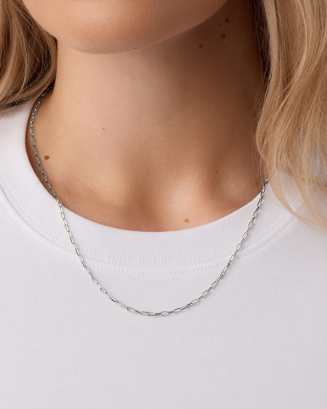 Parker Delicate Necklace || option::Silver Plated, 20 in.
