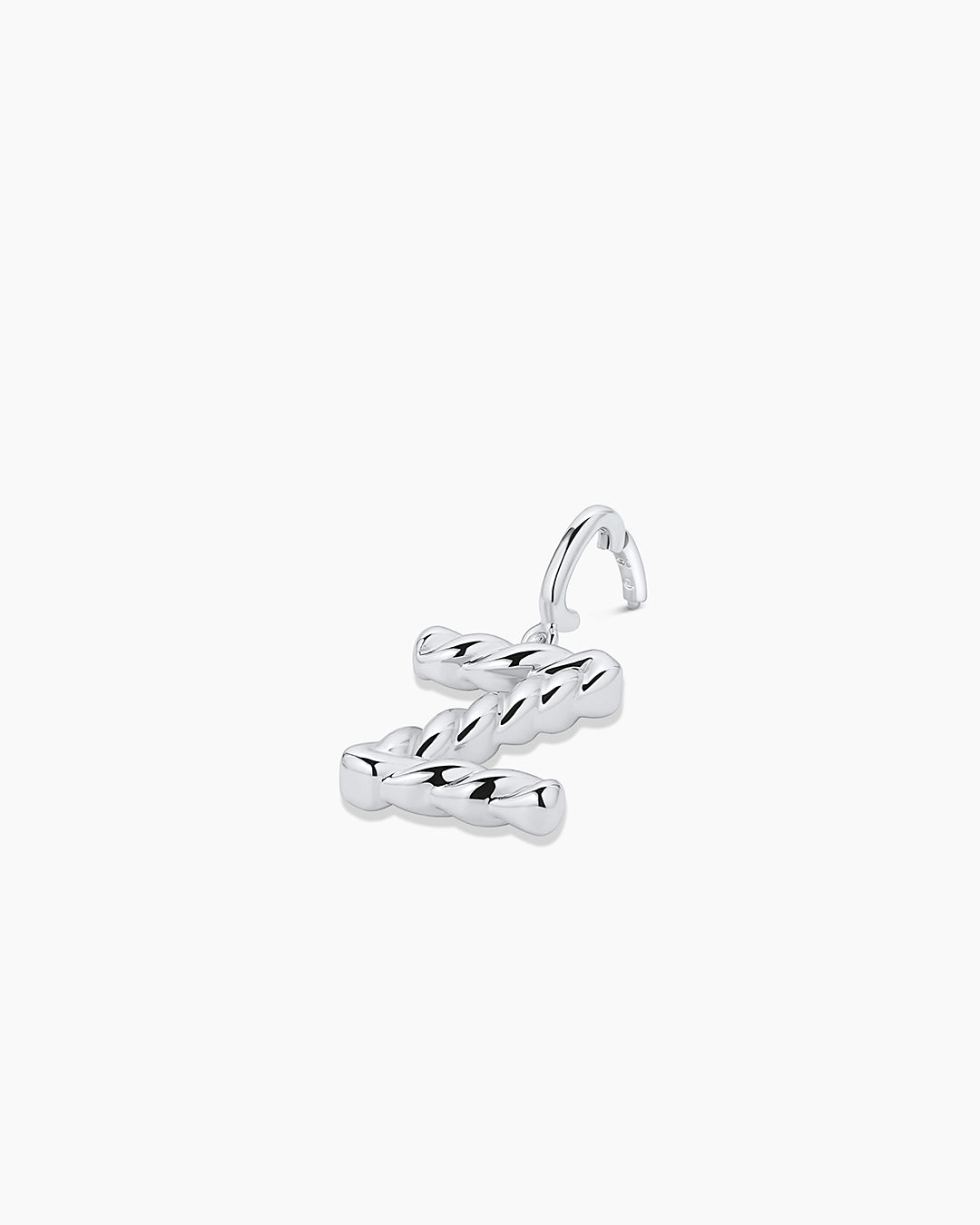 Crew Alphabet Statement Charm || option::Silver Plated, Z