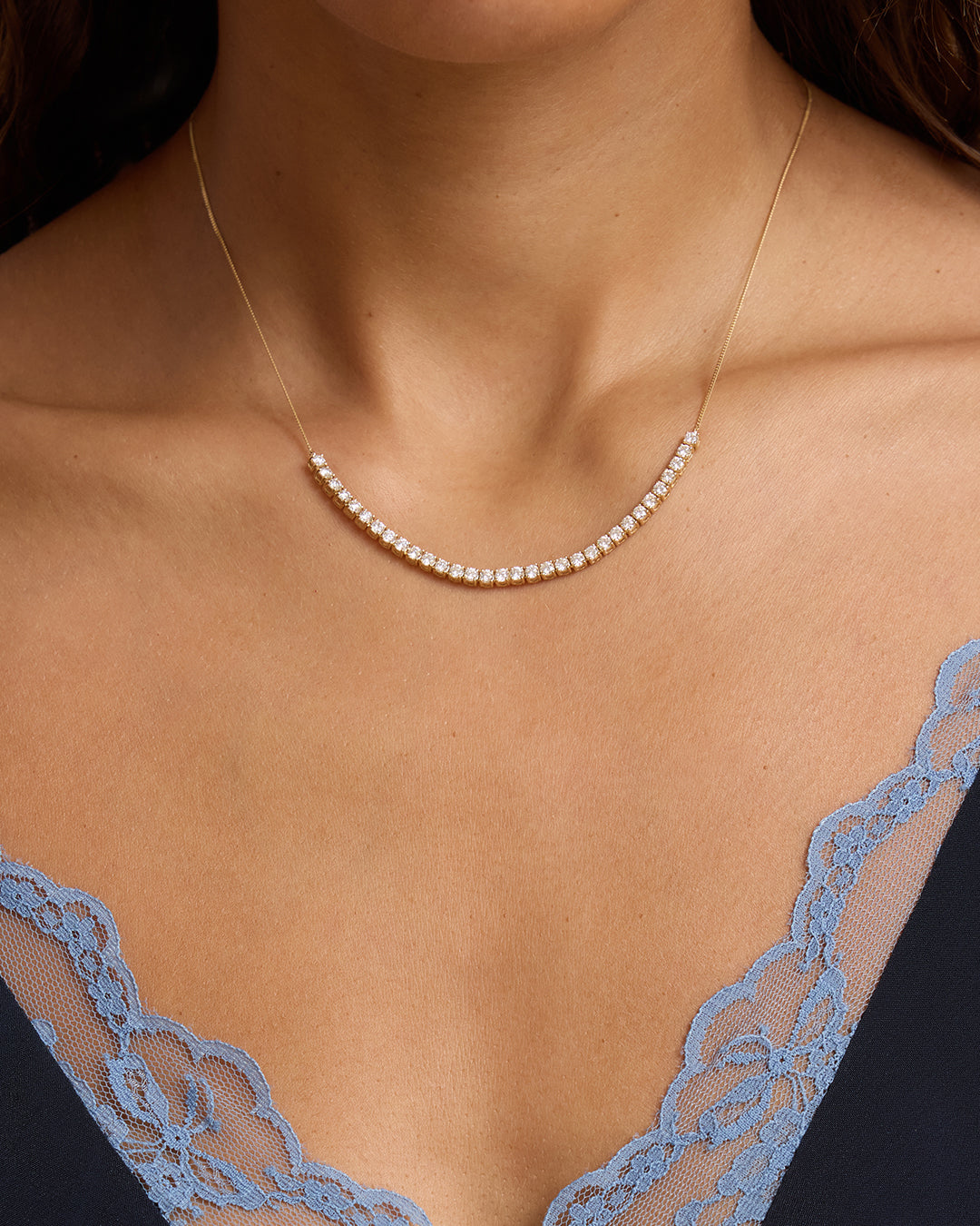 Lab Grown Diamond Tennis Necklace | gorjana