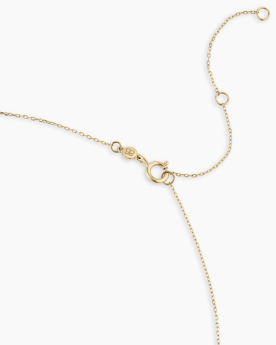 14k Gold It's a Girl Charm Necklace || option::14k Solid Gold