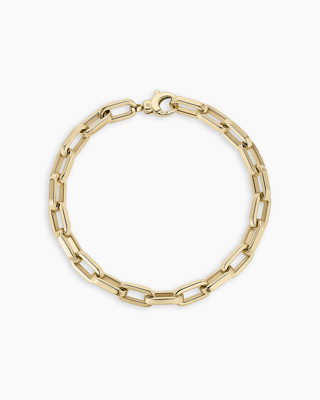 14k Gold Parker Luxe Bracelet || option::14k Solid Gold, 7 5/8 in.