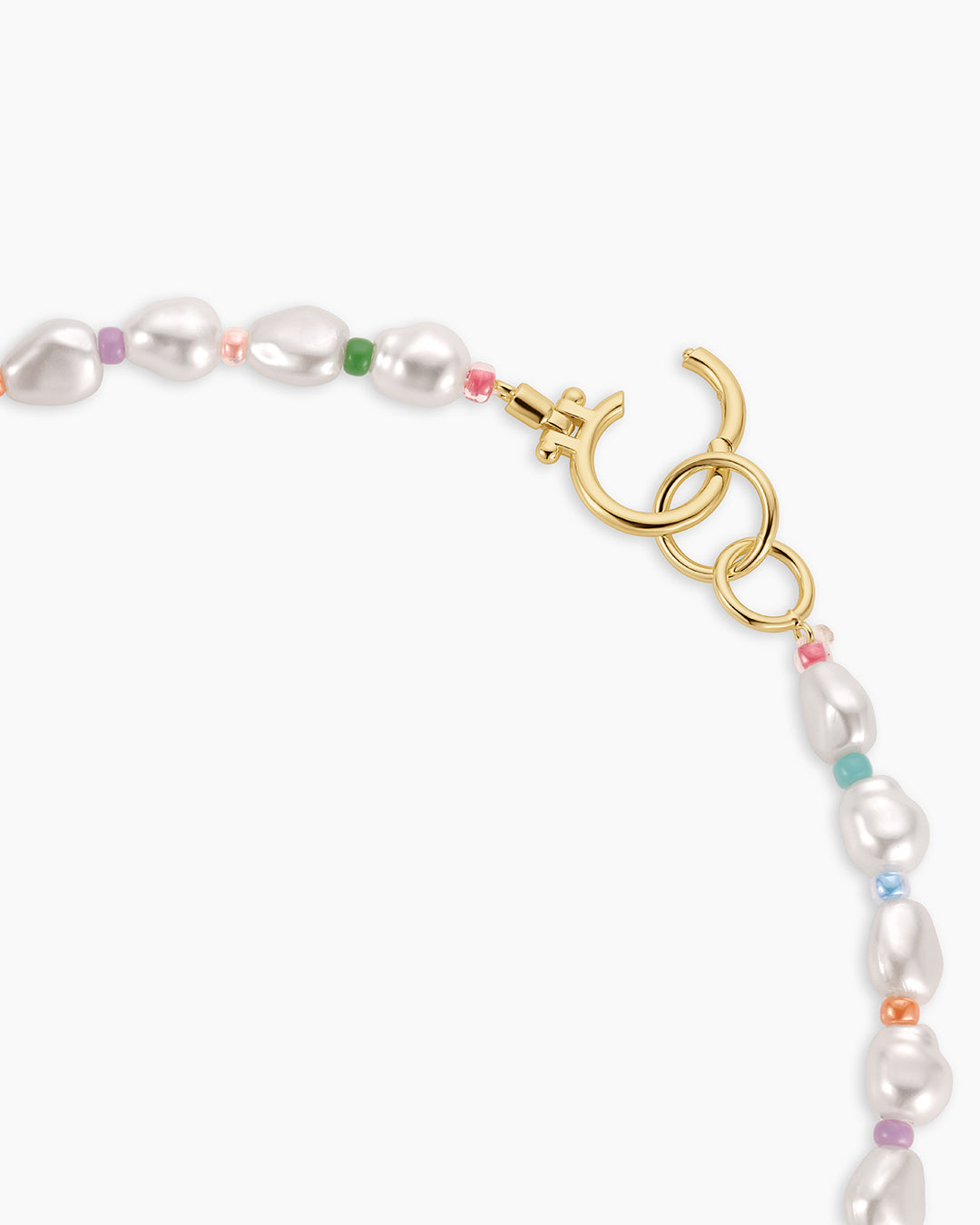 Pearl Rainbow Cove Necklace