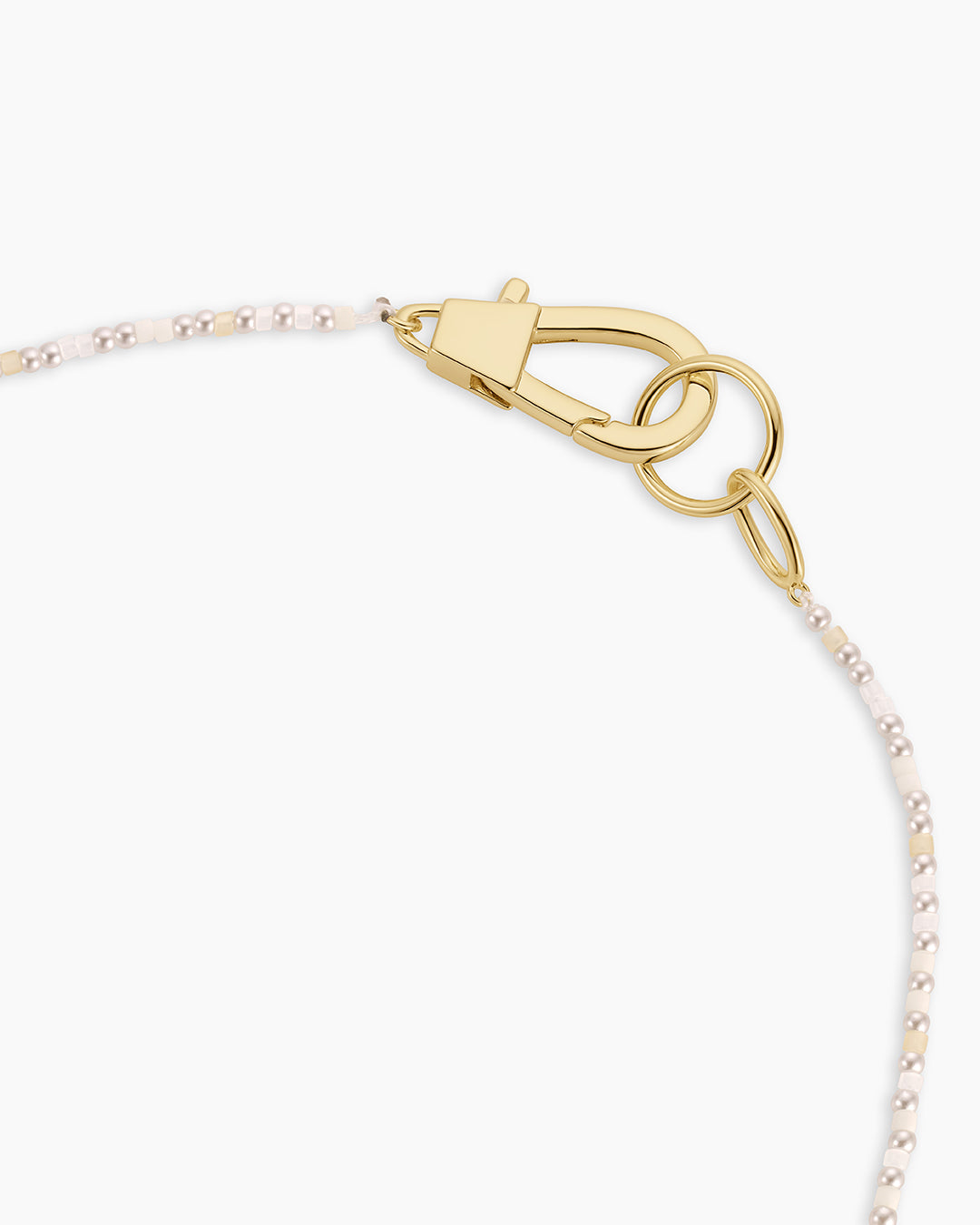 Harbor Necklace || option::18k Gold Plated, Pearl