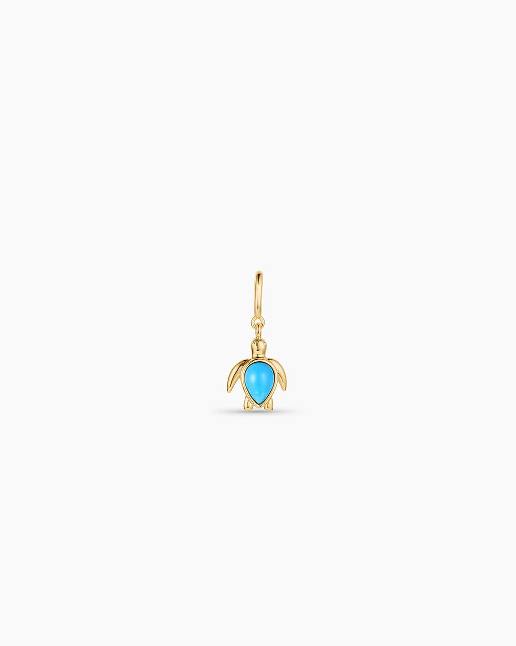 Turtle Parker Charm || option::18k Gold Plated