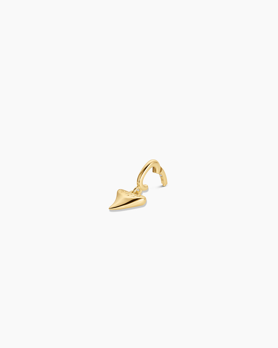 Shark Tooth Parker Charm || option::18k Gold Plated