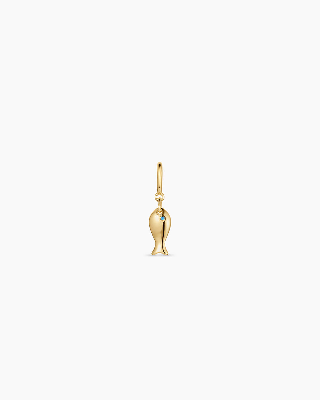 Fisherman Parker Charm || option::18K Gold Plated