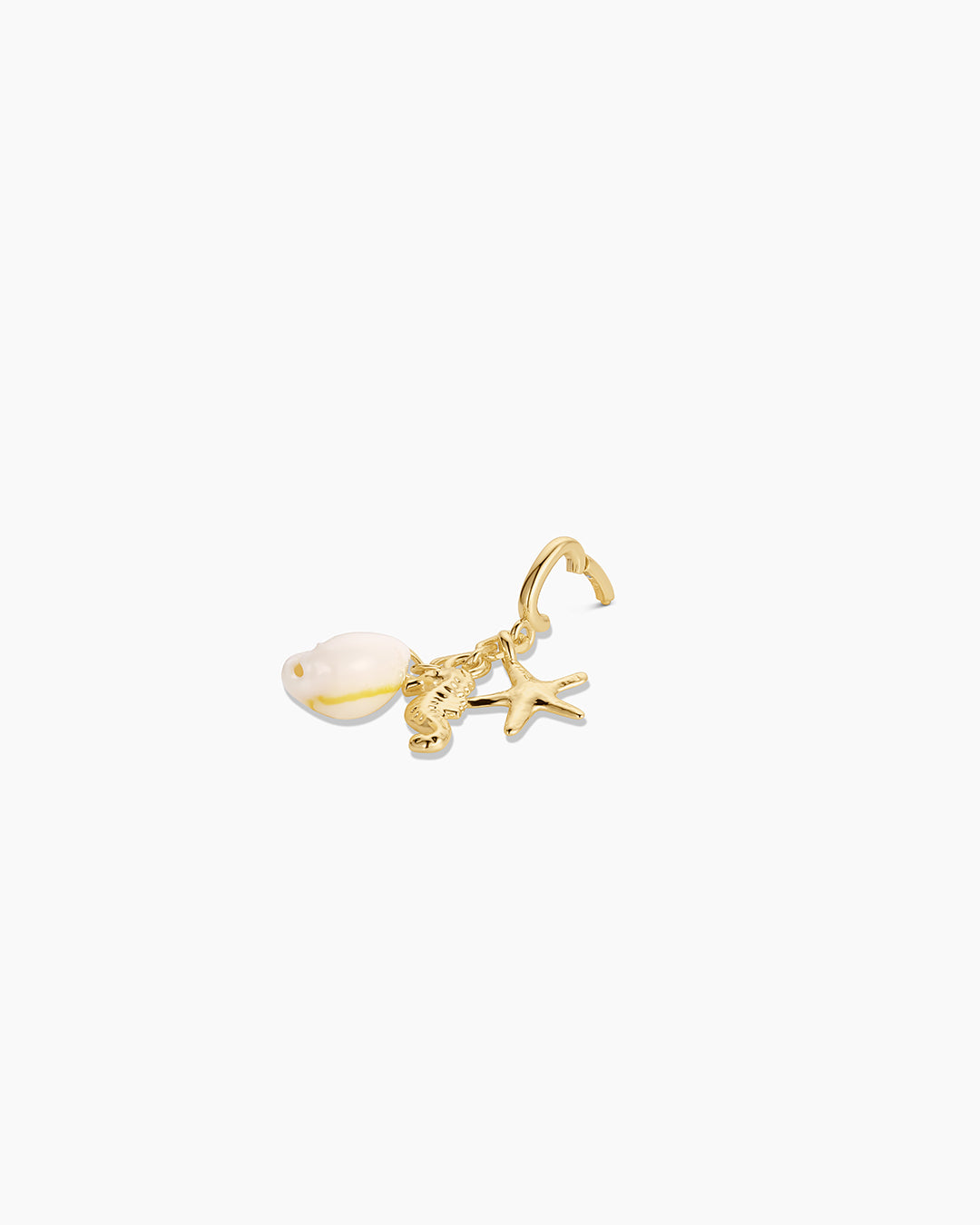 Ocean Cluster Parker Charm || option::18k Gold Plated