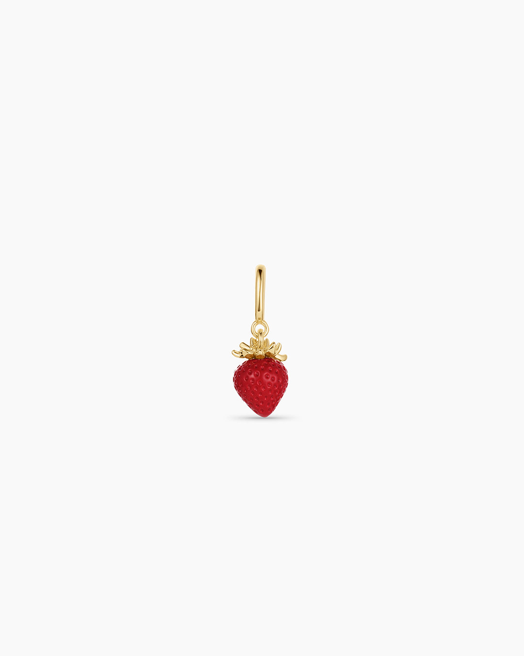 Strawberry Parker Charm || option::18k Gold Plated