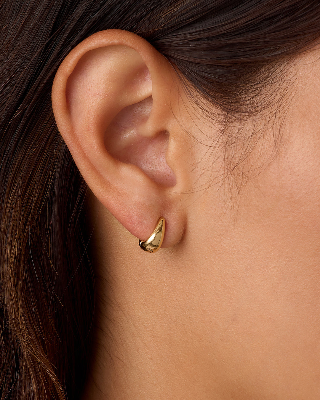 Banks Wrap Huggies || option::18k Gold Plated