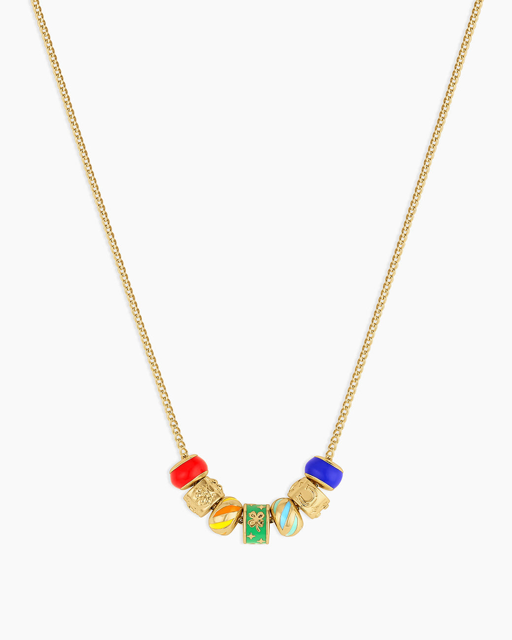 Feeling Lucky Necklace || option::18k Gold Plated