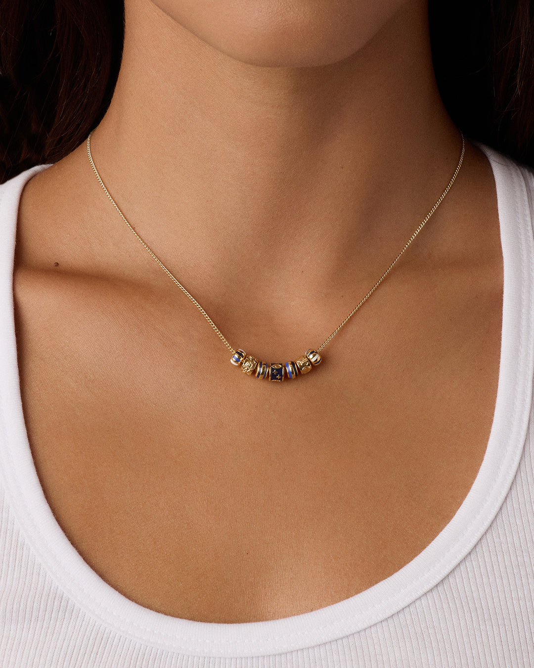 Good Vibrations Necklace || option::18k Gold Plated