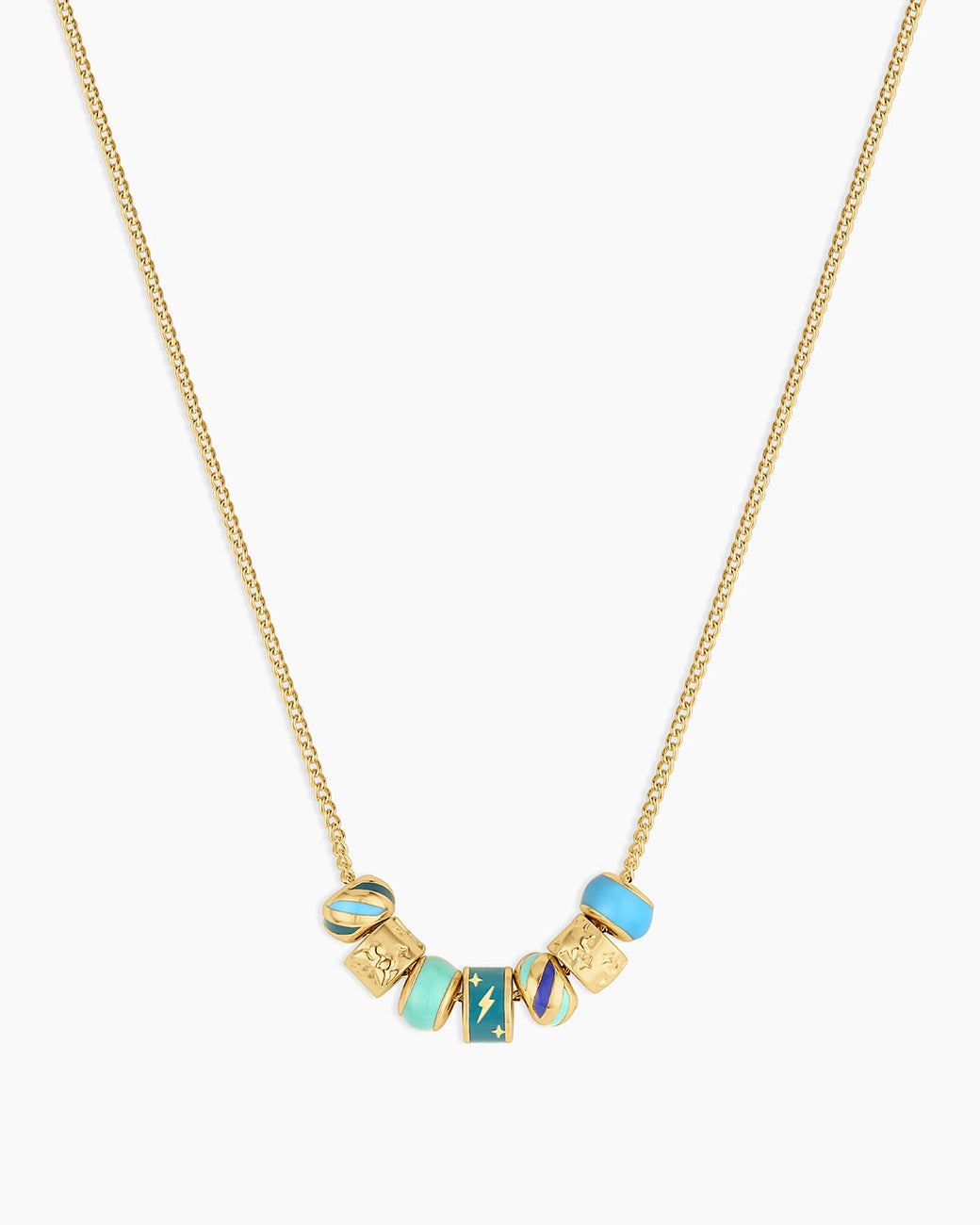 Lightning Strikes Necklace || option::18k Gold Plated