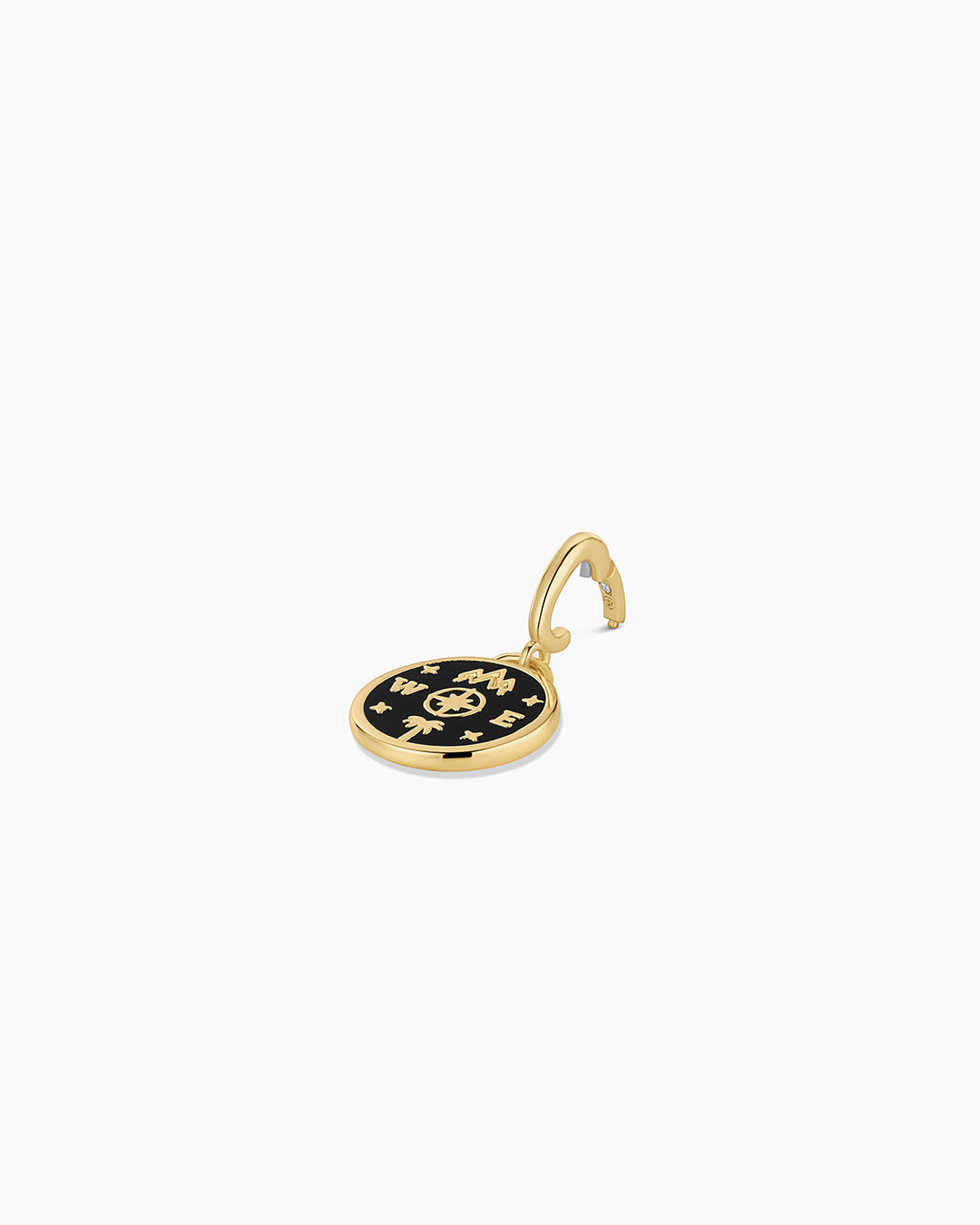Lose Yourself Parker Charm || option::18k Gold Plated