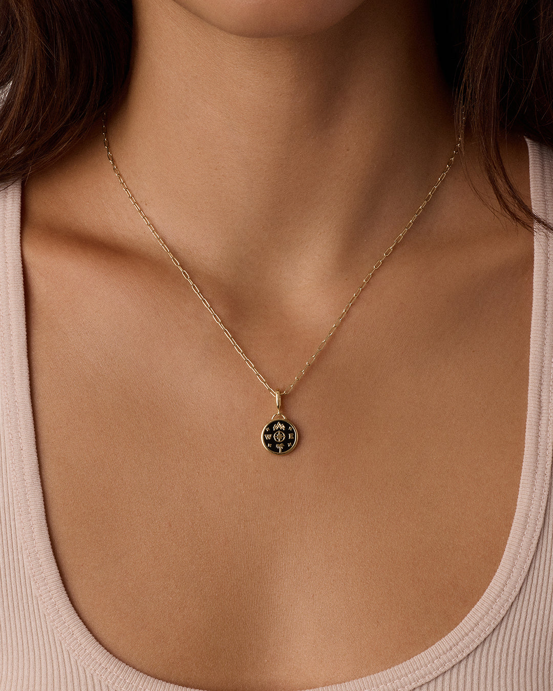 Lose Yourself Parker Charm || option::18k Gold Plated