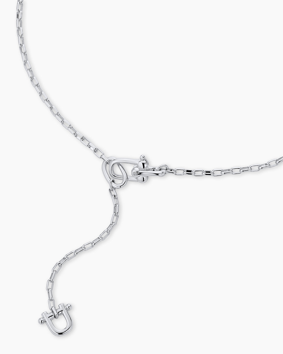 Atlas Delicate Lariat || option::Silver Plated