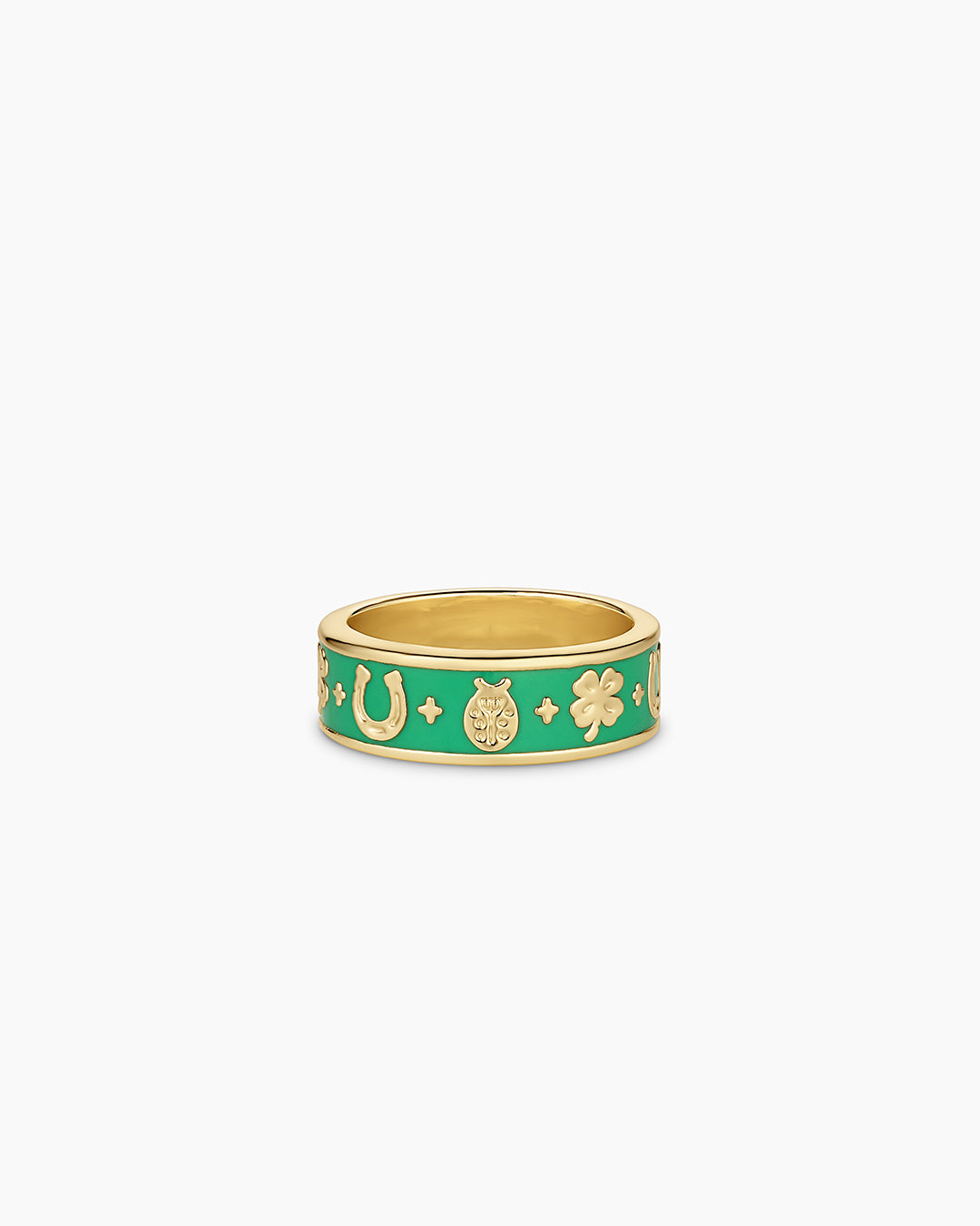 Feeling Lucky Ring || option::18k Gold Plated