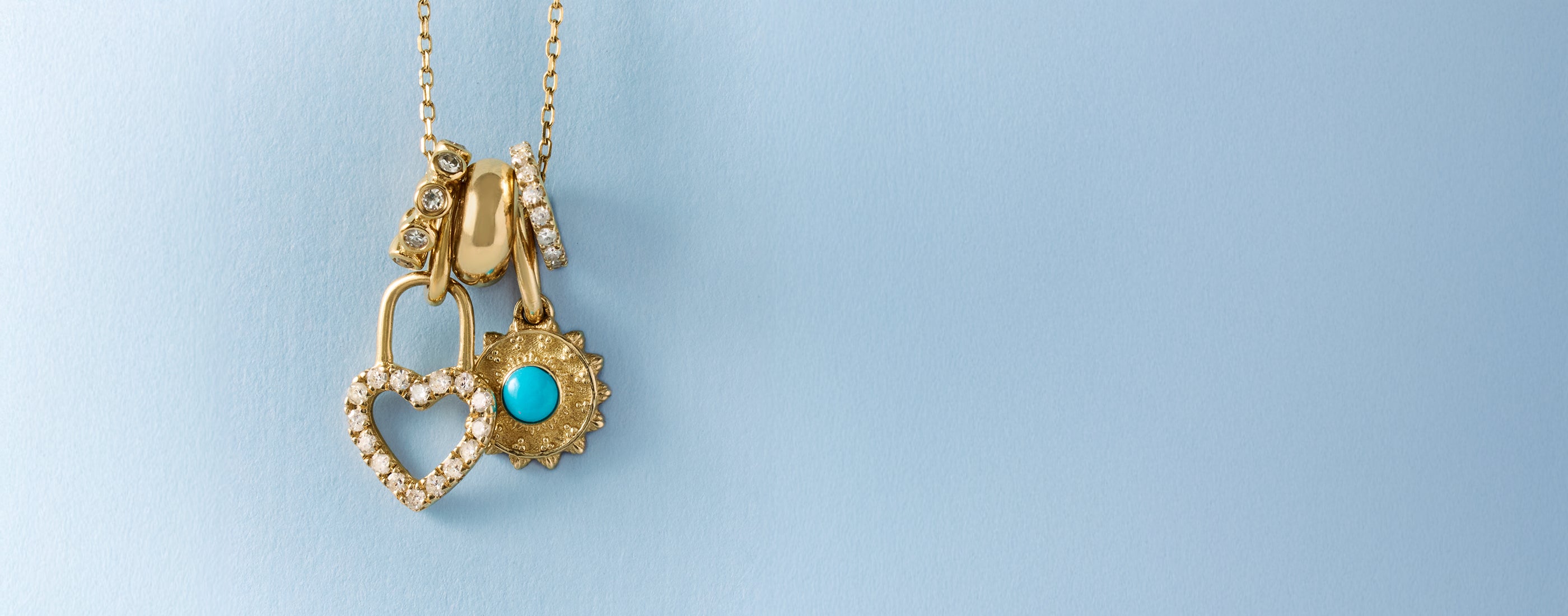 solid gold charms. shop best sellers