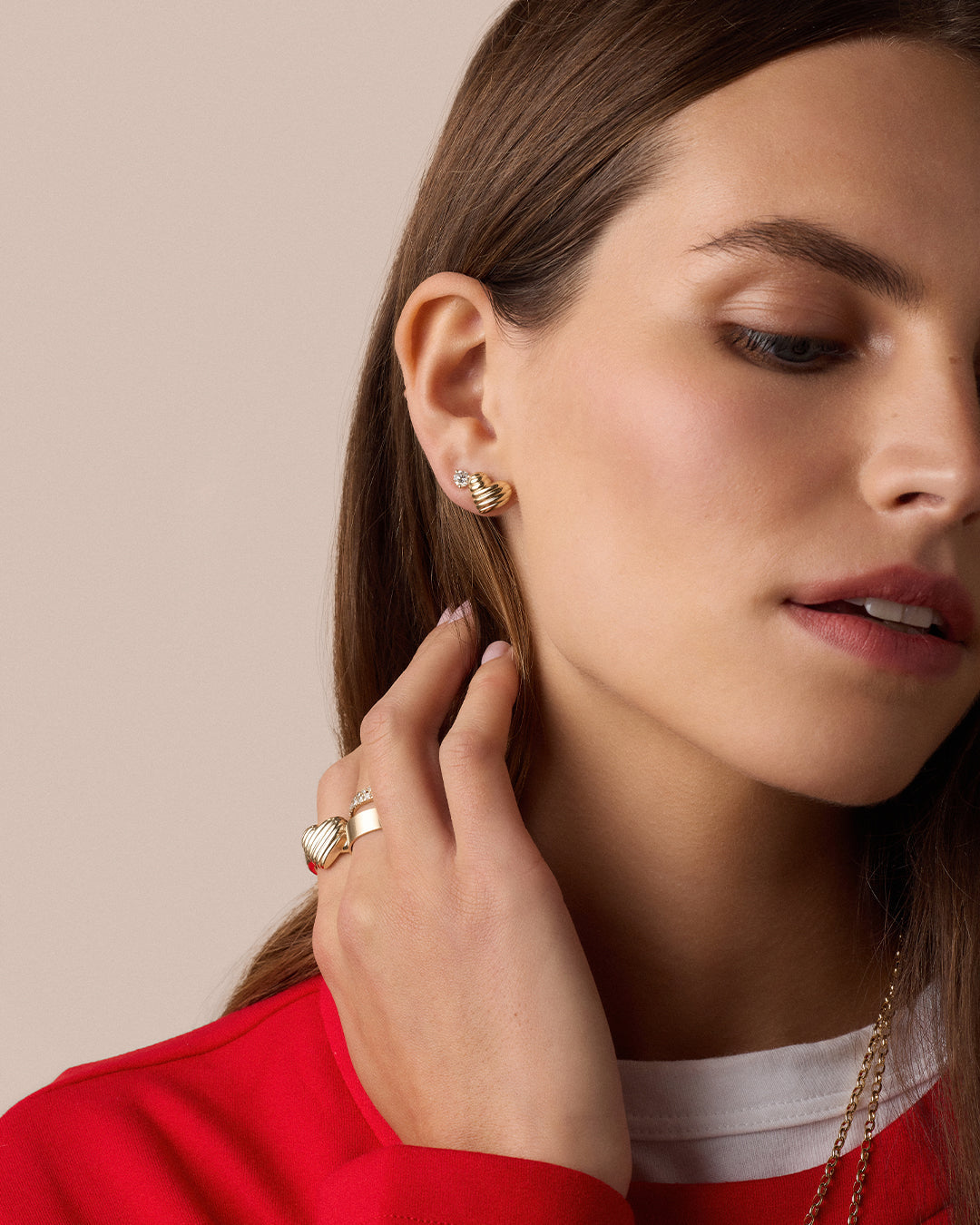 Campbell Heart Studs – gorjana