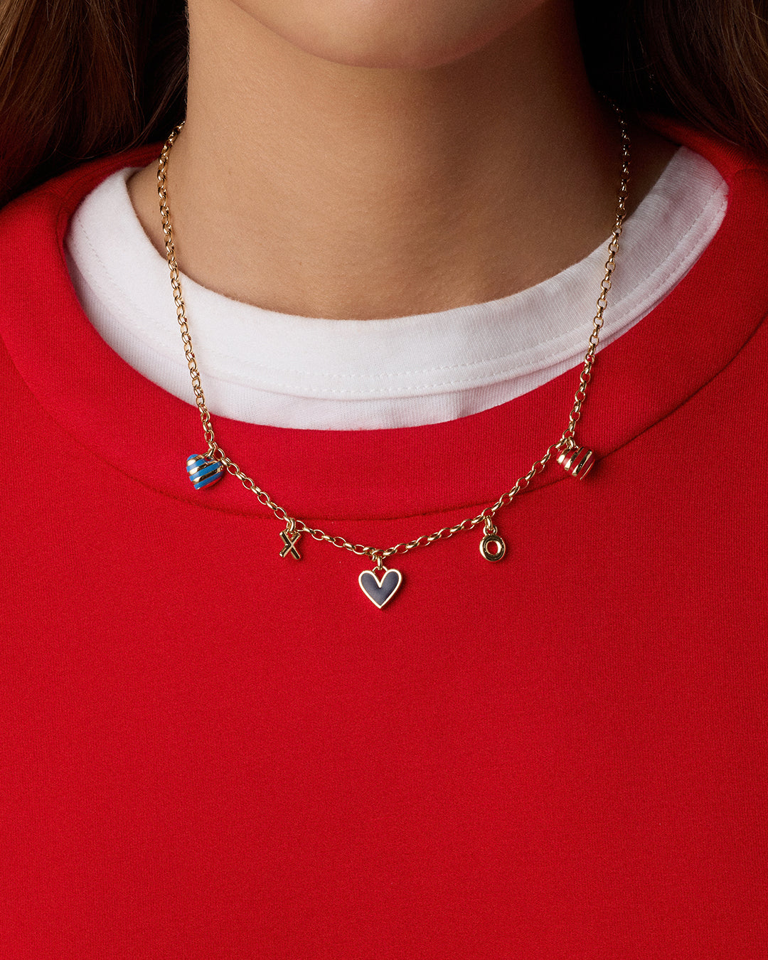 Campbell Heart Charm Necklace – gorjana
