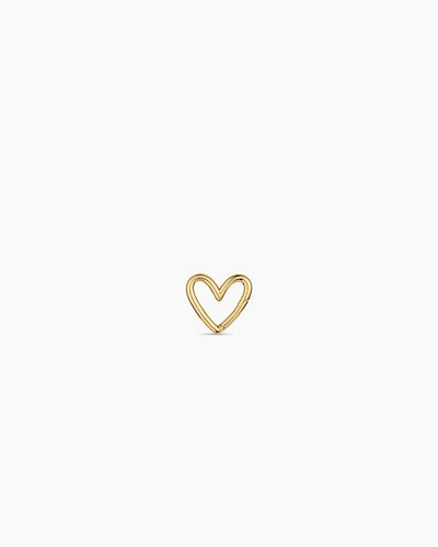 Delicate Heart Carabiner Charm