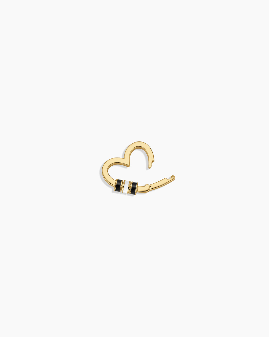 Campbell Heart Carabiner Charm – gorjana Campbell Heart Carabiner Charm – gorjana