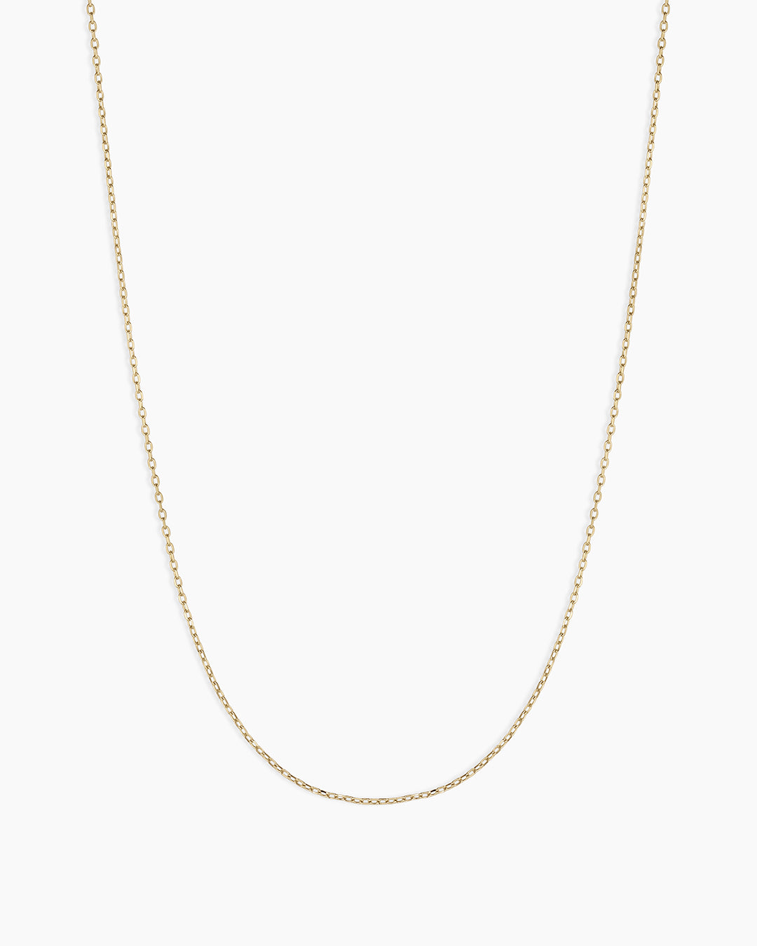 14K Gold Basic Chain || option::19-21 in., 14K Solid Gold