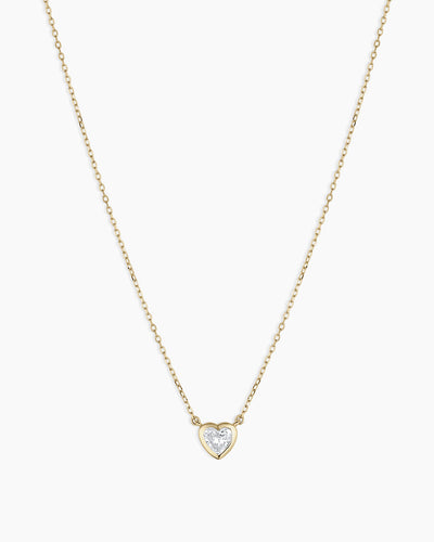 Lab Grown Diamond Heart Necklace