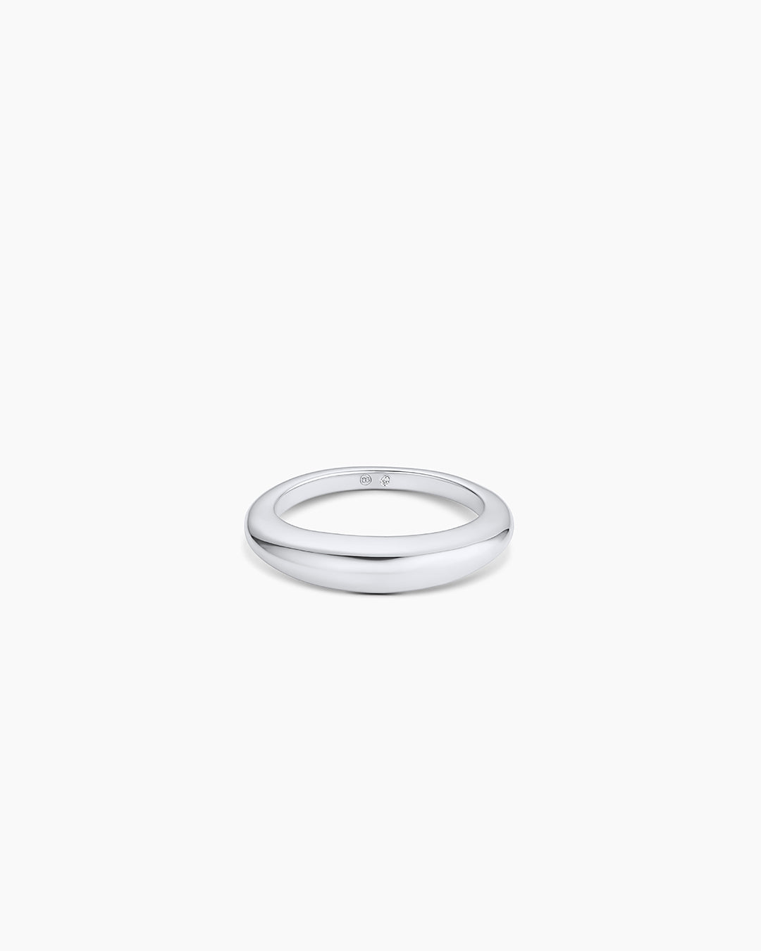 Lou Stacking Ring || option::Silver Plated