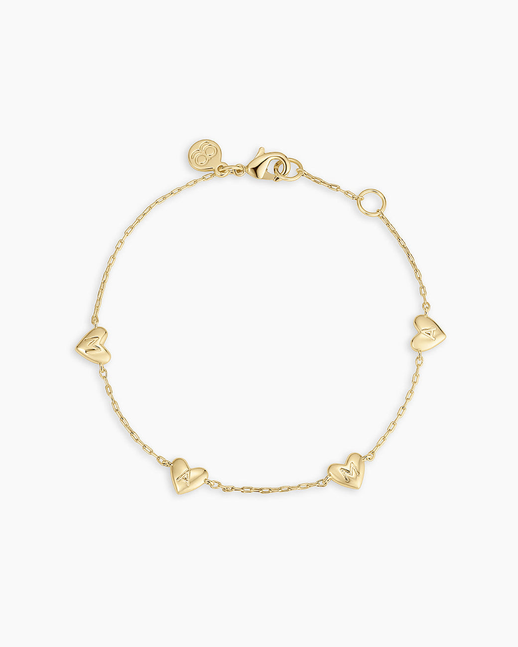 Mama Love Bracelet || option::18k Gold Plated